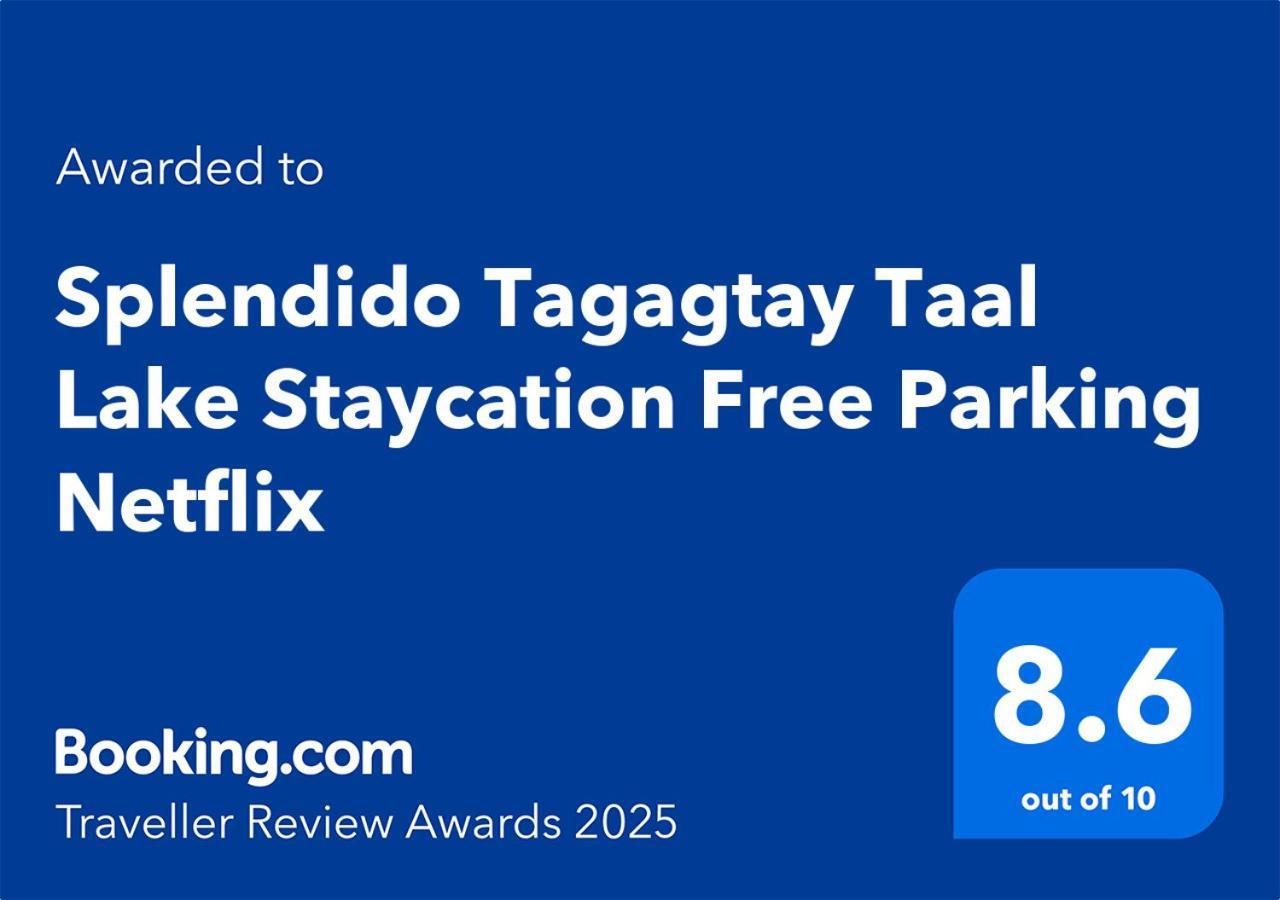 Splendido Tagagtay Taal Lake Staycation Free Parking Netflix No Free Pool Tagaytay City Esterno foto